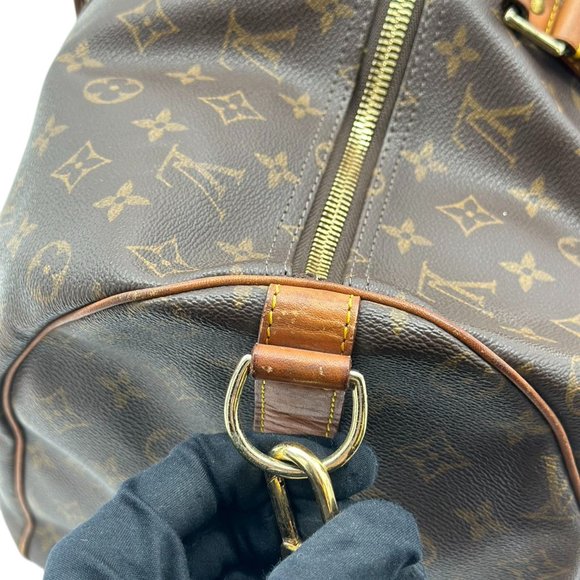 Louis Vuitton Monogram Keepall Bandouilere 50 Travel Bag - Picture 5 of 15